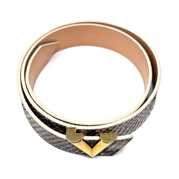 Louis Vuitton Python Belt - Picture 11 of 13